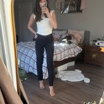 Max Mara  black crepe straight leg work pants Photo 1