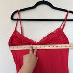 House Of CB  S D-DD 'Salma'‎ Red Rose Satin Slip Dress NWOT Photo 8