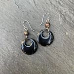 Free People Dangly retro silver earrings / can be worn 2 ways Photo 3