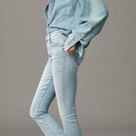 NWT MOTHER jeans Insider Crop Step Frey Limited Edition Wash Size 34 Photo 15