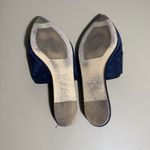 Jenni Kayne , women's, blue suede point toe mules, flats, 37, 7 Photo 2