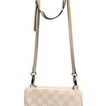 Nine West Zane SLG Small Crossbody Purse/Handbag Vanilla Logo 7.5x5 Photo 8
