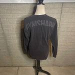 Gymshark  Oversized Wash Crewneck Sweatshirt‎ XS Gray Long Sleeve Photo 2
