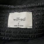 Aritzia Wilfred Square Neck Satin Midi Dress Black Size 0 XS Photo 7