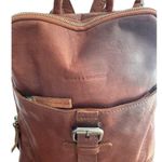 Brunette & Sparrow By Jack Georges Texas – Dark Brown Leather Backpack Photo 3
