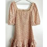 BYTIMO Smocked Poplin Dress in Iris Size X Photo 5