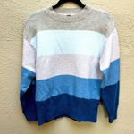 H&M Color Block Crewneck Sweater Photo 0