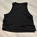 Helmut Lang ‎ Black Sleeveless Women's ribbed tank size large Photo 10