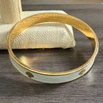 Kate Spade  New York Spot The Spade Enamel Hinged Bangle Bracelet Photo 1