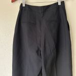 Topshop Black High Waisted Split Leg Pants US Size 4 Photo 6