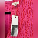 🆕 NWT Layla Printed Tunic Mini Dress Pattern Pocket Boho Pink Orange Red Medium Photo 12