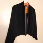 Positive Attitude Petite Size 14 Coral Black Blazer Open Career Business Top Photo 5