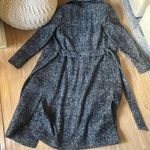 Reiss   Black and Gray Plaid Coat Photo 2
