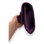 Damara Elegant Classic Solid Satin Pleated Satin Flap Clutch Evening Bag Handbag Photo 1
