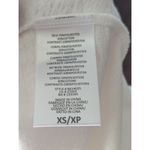 Anthropologie  Eri + Ali Lace Bell Sleeve Top XS White Textured Crocheted Photo 3