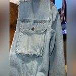 We The Free Free People Perry Hooded Denim Jacket $148 MSRP Photo 10