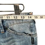 Vintage Armani Jeans Cutoff Denim Shorts Womens 26 Blue Low Rise Grunge Classic Size 6 Photo 6