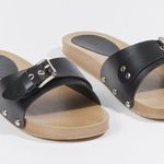 Altar'd State Black Buckle Sandals Photo 1