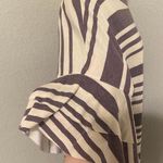 143 Story Purple and Cream Stripes Top Photo 5