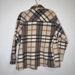 ZARA  Neautral Plaid Shacket Photo 5