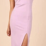Petal and Pup  Dress Women 10 Purple Asymmetric Zahra Midi Slit Preppy Party Photo 0