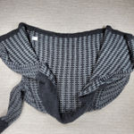 Apt. 9 Cardigan Sweater Womens Large Gray Oversized Grandpa Chunky Knit Open Photo 6