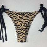 Topshop  Animal Print Bikini Bottoms US 6 Photo 2