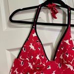 Victoria's Secret Women’s Victoria’s Secret swimsuit tankini 2 piece set halter red size medium Photo 1