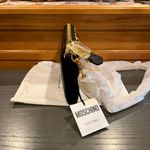 Moschino NWT Logo-print Zipped Chain Shoulder Bag Photo 7