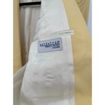 Burberry Vintage 70's Burberrys L Blazer Jacket  Gold button Luxury Classic Butter Yellow Photo 5