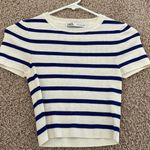 ZARA Short Sleeve Striped Shirt Photo 0