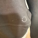 Steve Madden Cowl-Neck Pullover Charcoal Cutout Back Satin Trim Sz M Long Sleeve Photo 1