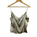 Women's St. John Evening Champagne Silk Set Size 10 Gray Photo 2