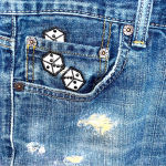 Levi's  569 Cut Off Distressed Denim Shorts Womens 30/31 Patches Y2K Festival‎ Photo 4