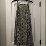 Andrée Andree Blue/Brown Snakeprint Dress Large Photo 6