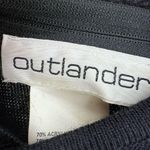 Outlander wool blend black beaded mock neck sweater dress vintage party cocktail Size M Photo 8