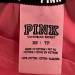 Victoria's Secret Pink Black Logo Graphic Pink TShirt Size XS Y2K Barbiecore Photo 2