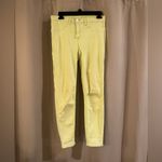 Source Unknown Lime Green/Yellow Patterned Reverse-able Pants Photo 1