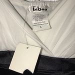 Taboo  Black & White Dress Photo 4