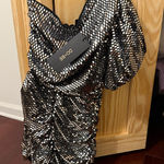 DO+BE  Dress Mini Black Sequin Photo 0