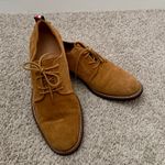 Tommy Hilfiger Men's Tan Suede Lace-Up Shoes Photo 5