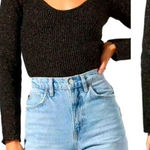 ASTR  wide neck shimmer sweater size XL Photo 0