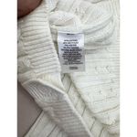 BP Cardigan Sweater Womens Size XS Ivory Cropped Cable Knit Button-Front Photo 6