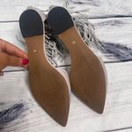 Rebecca Minkoff Faith Fringe Ankle Strap Pointy Shoes Women's Sz 6 M gray Photo 2