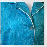 Natori  Buy Fleur Blue Shell print PJ‎ pajama top size M Photo 4