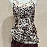 Free People  Folklore Shift Dress in Espresso Brown Size 4 Photo 10