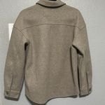 Anthropologie  Avec Les Filles Oat Melange Oversized Faux Wool Shacket NWOT S-M Photo 5
