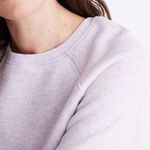 Madewell  Shrunken Sweatshirt Lavender Sz XL Photo 2