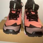 Adidas Terrex Free Hiker Hiking Shoes Women's High-top Red/Black outdoor summer Photo 4