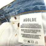 AGOLDE  Jamie Jeans High Rise Classic Denim Shakedown Light‎ Wash Blue Size 23 Photo 10